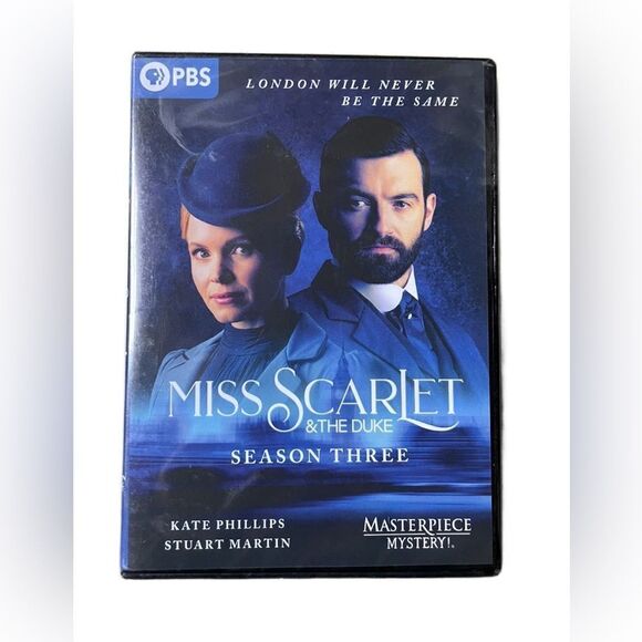 Miss Scarlett & The Duke Season 3 (New) 2 Discs w/310 Minutes - Picture 1 of 7
